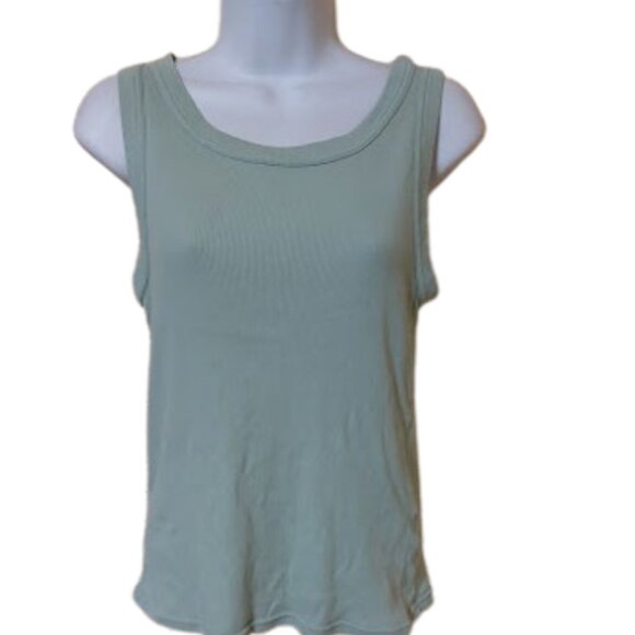 Green Tank Top Size Large - Picture 1 of 3